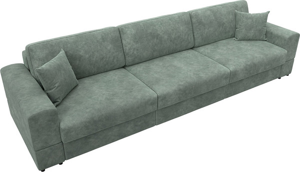 Изображение товара Диван Лига Диванов Лига-055 НПБ Лонг / 130190 (велюр Brut 08 зеленый)