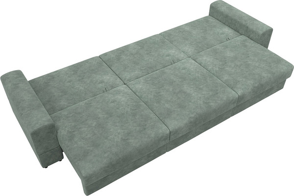 Изображение товара Диван Лига Диванов Лига-055 НПБ Лонг / 130190 (велюр Brut 08 зеленый)