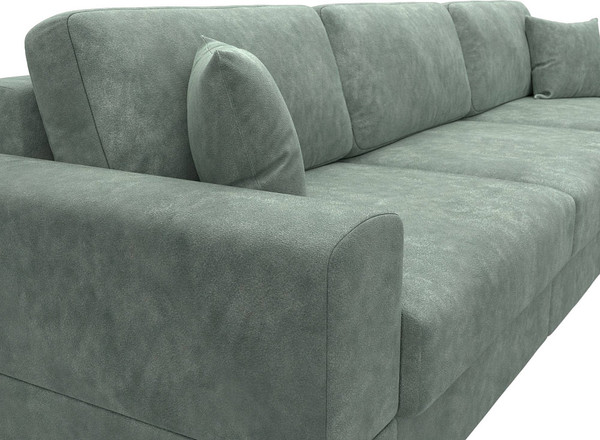 Изображение товара Диван Лига Диванов Лига-055 НПБ Лонг / 130190 (велюр Brut 08 зеленый)