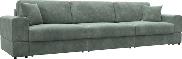 Изображение товара Диван Лига Диванов Лига-055 НПБ Лонг / 130190 (велюр Brut 08 зеленый)