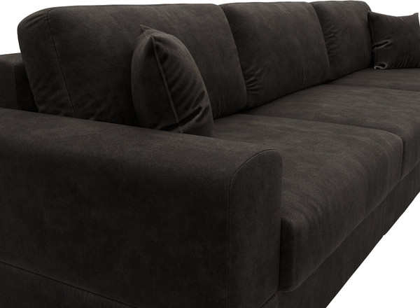 Изображение товара Диван Лига Диванов Лига-055 НПБ Лонг / 130192 (велюр Brut 17 коричневый)