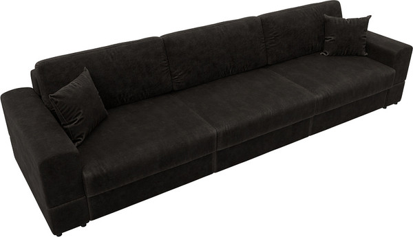 Изображение товара Диван Лига Диванов Лига-055 НПБ Лонг / 130192 (велюр Brut 17 коричневый)