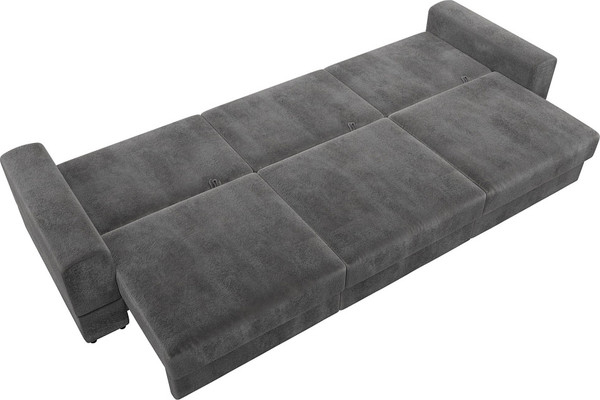 Изображение товара Диван Лига Диванов Лига-055 НПБ Лонг / 130200 (велюр Tower 10 серый)