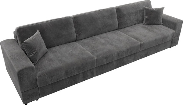 Изображение товара Диван Лига Диванов Лига-055 НПБ Лонг / 130200 (велюр Tower 10 серый)