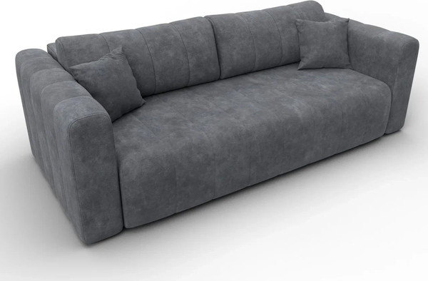 Изображение товара Диван Лига Диванов Лига-062 НПБ / 130267 (велюр Brut 16 темно-серый)