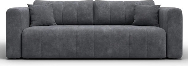 Изображение товара Диван Лига Диванов Лига-062 НПБ / 130267 (велюр Brut 16 темно-серый)