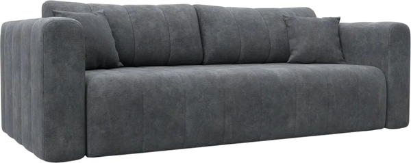 Изображение товара Диван Лига Диванов Лига-062 НПБ / 130267 (велюр Brut 16 темно-серый)