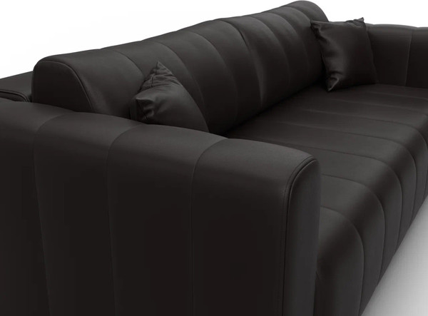 Изображение товара Диван Лига Диванов Лига-062 НПБ / 130272 (экокожа Grifon 12 коричневый)