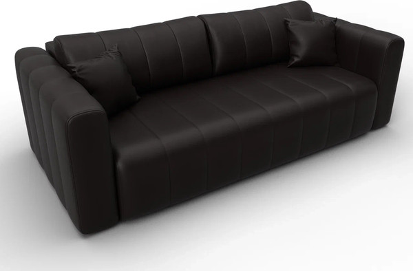 Изображение товара Диван Лига Диванов Лига-062 НПБ / 130272 (экокожа Grifon 12 коричневый)