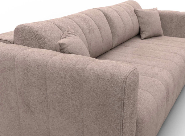 Изображение товара Диван Лига Диванов Лига-062 НПБ / 130276 (велюр Tower 05 бежевый)