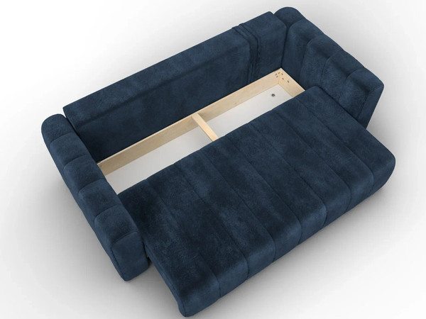 Изображение товара Диван Лига Диванов Лига-062 НПБ / 130277 (велюр Tower 13 синий)