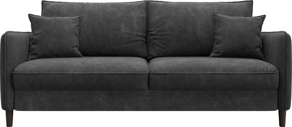 Изображение товара Диван Лига Диванов Лига-064 НПБ / 129622 (велюр Brut 16 темно-серый)