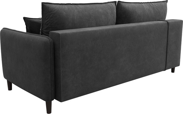 Изображение товара Диван Лига Диванов Лига-064 НПБ / 129622 (велюр Brut 16 темно-серый)