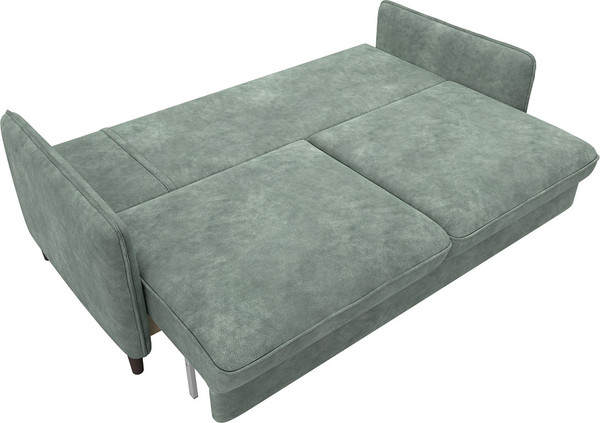 Изображение товара Диван Лига Диванов Лига-064 НПБ / 129623 (велюр Brut 08 зеленый)