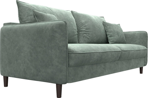 Изображение товара Диван Лига Диванов Лига-064 НПБ / 129623 (велюр Brut 08 зеленый)