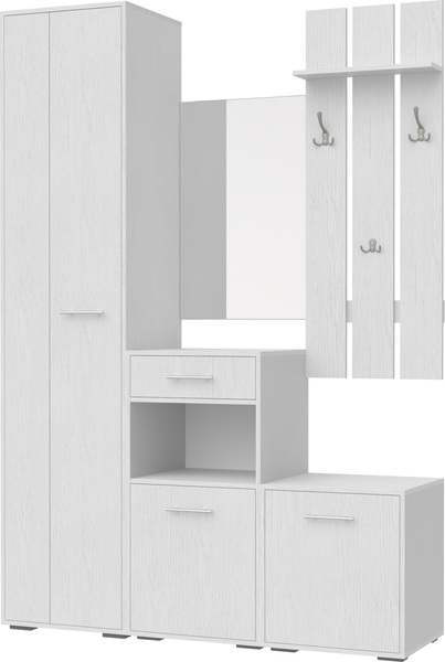 Изображение товара Секция в прихожую Кортекс-мебель Лара СП10 (белый)