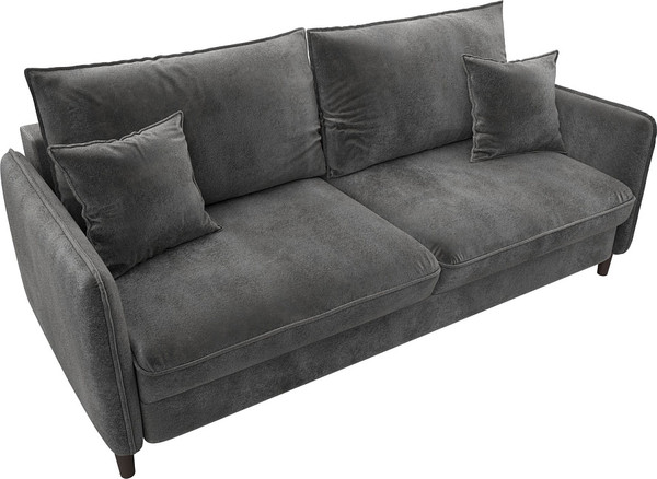 Изображение товара Диван Лига Диванов Лига-064 НПБ / 129610 (велюр Tower 10 серый)