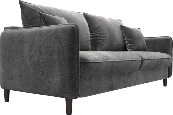 Изображение товара Диван Лига Диванов Лига-064 НПБ / 129610 (велюр Tower 10 серый)