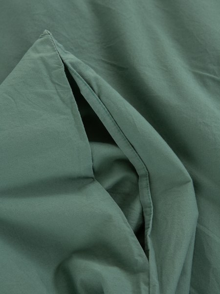 Изображение товара Комплект постельного белья Блакiт Вареный хлопок Евро 70х70 / 17-6323 (зеленый)