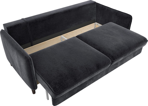 Изображение товара Диван Лига Диванов Лига-064 НПБ / 129611 (велюр Tower 11 темно-серый)