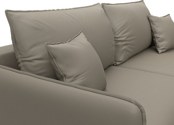 Изображение товара Диван Лига Диванов Лига-064 НПБ / 129927 (экокожа Grifon 04 бежевый)