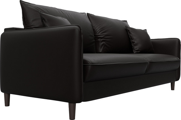 Изображение товара Диван Лига Диванов Лига-064 НПБ / 129928 (экокожа Grifon 12 коричневый)