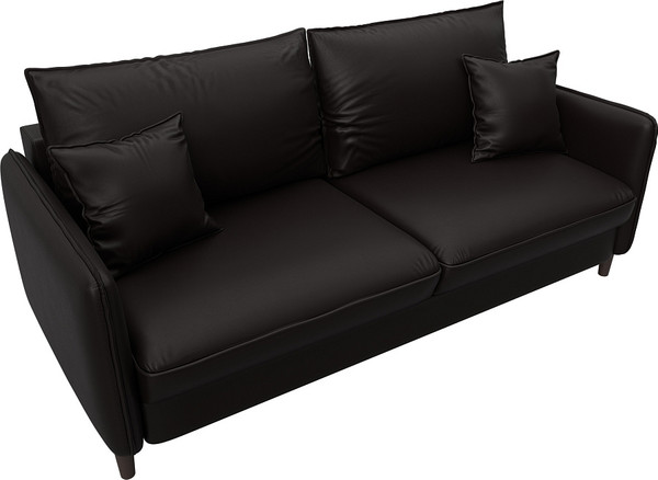 Изображение товара Диван Лига Диванов Лига-064 НПБ / 129928 (экокожа Grifon 12 коричневый)