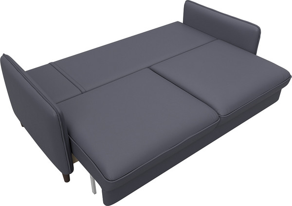 Изображение товара Диван Лига Диванов Лига-064 НПБ / 129930 (экокожа Grifon 15 серый)