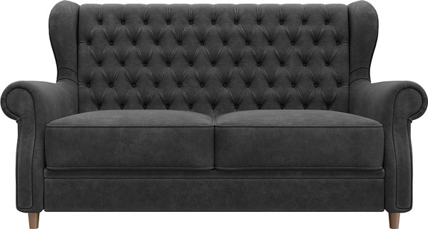 Изображение товара Диван Лига Диванов Лига-069 НПБ / 130325 (велюр Brut 16 темно-серый)