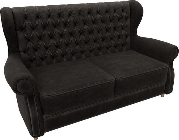 Изображение товара Диван Лига Диванов Лига-069 НПБ / 130328 (велюр Brut 17 коричневый)