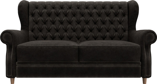 Изображение товара Диван Лига Диванов Лига-069 НПБ / 130328 (велюр Brut 17 коричневый)