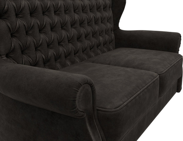 Изображение товара Диван Лига Диванов Лига-069 НПБ / 130328 (велюр Brut 17 коричневый)