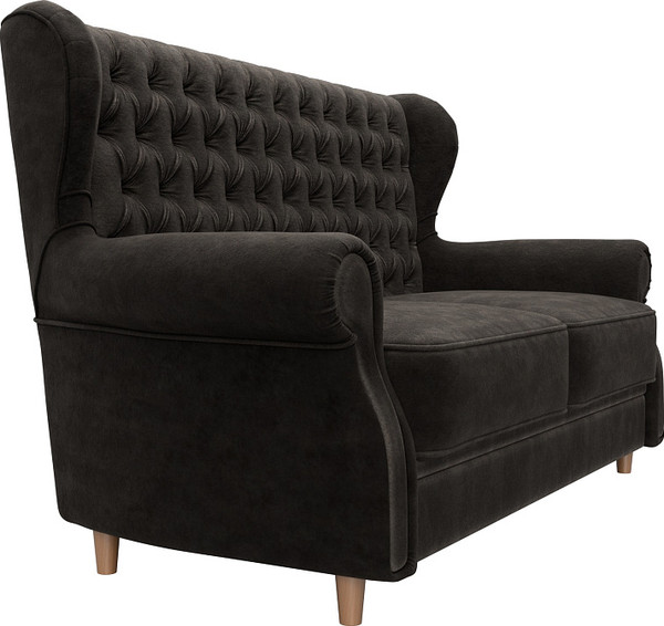 Изображение товара Диван Лига Диванов Лига-069 НПБ / 130328 (велюр Brut 17 коричневый)