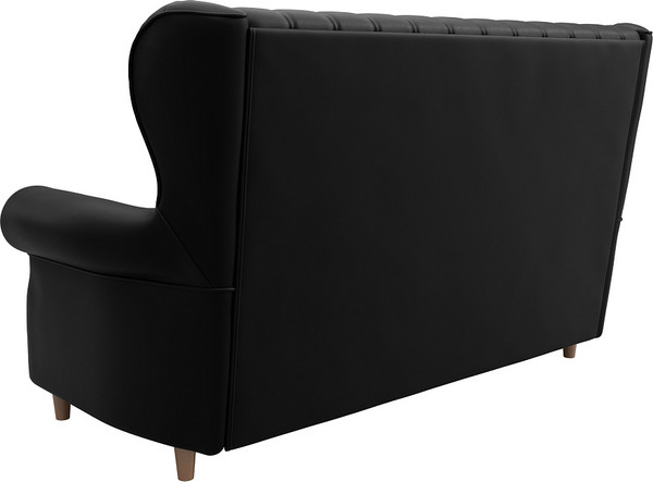 Изображение товара Диван Лига Диванов Лига-069 НПБ / 130331 (экокожа Grifon 18 черный)