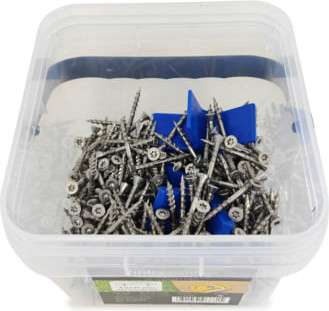 Изображение товара Набор саморезов Finka Deck Wood Screws 41x4.2mm A2 T20 (350шт)