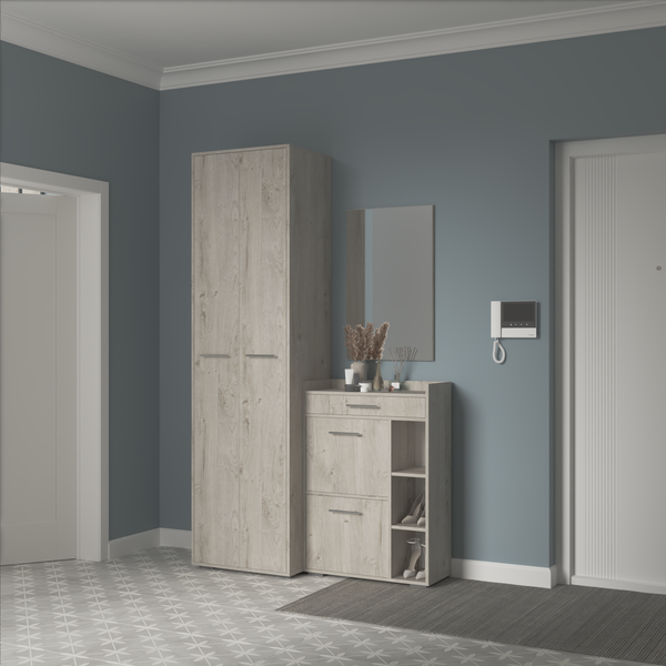 Изображение товара Секция в прихожую Кортекс-мебель Лара СП6 (дуб монтерей)