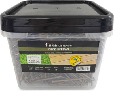 Изображение товара Саморез Finka Deck Wood Screws 90x4.8mm C4 T25 (1350шт)