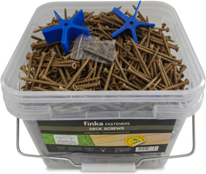 Изображение товара Саморез Finka Deck Wood Screws 90x4.8mm C4 T25 (1350шт)