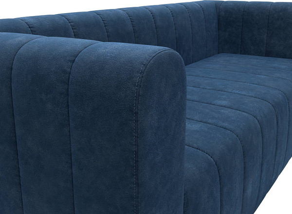 Изображение товара Диван Лига Диванов Лига-073 / 129988 (велюр Brut 11 синий)
