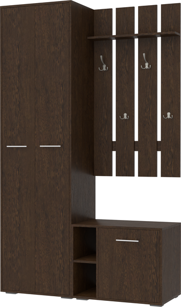 Изображение товара Секция в прихожую Кортекс-мебель Лара СП9 (венге)