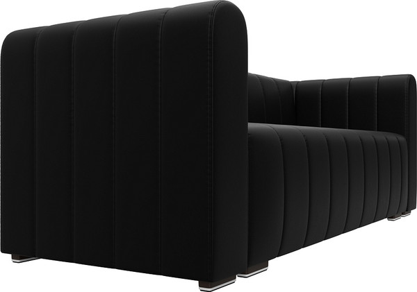 Изображение товара Диван Лига Диванов Лига-073 / 129992 (экокожа Grifon 18 черный)