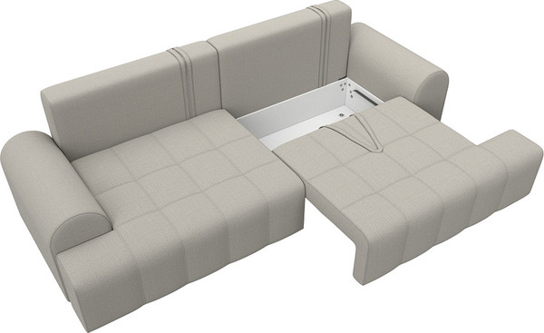 Изображение товара Диван Лига Диванов Лига-080 / 131109 (рогожка амур 02 бежевый)