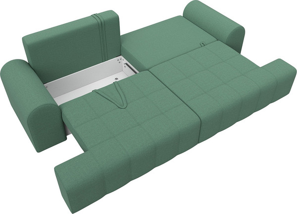 Изображение товара Диван Лига Диванов Лига-080 / 131113 (рогожка амур 11 зеленый)