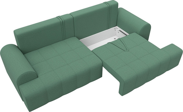 Изображение товара Диван Лига Диванов Лига-080 / 131113 (рогожка амур 11 зеленый)