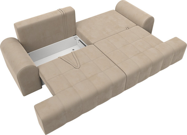 Изображение товара Диван Лига Диванов Лига-080 / 131114 (велюр Seven 729 бежевый)