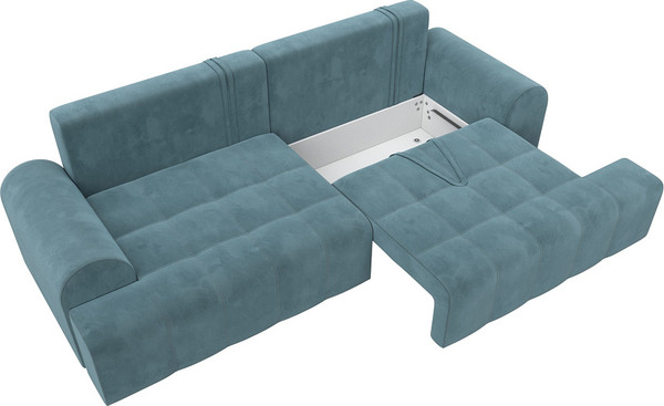 Изображение товара Диван Лига Диванов Лига-080 / 131115 (велюр Seven 113 бирюзовый)