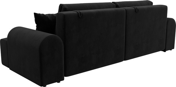 Изображение товара Диван Лига Диванов Лига-080 / 131119 (велюр Seven 35 черный)