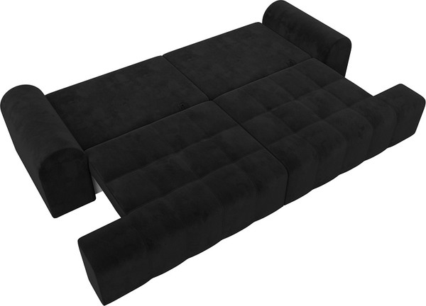 Изображение товара Диван Лига Диванов Лига-080 / 131119 (велюр Seven 35 черный)