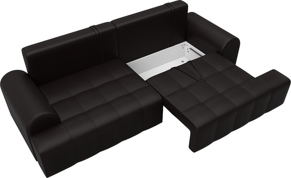 Изображение товара Диван Лига Диванов Лига-080 / 131121 (экокожа Grifon 12 коричневый)