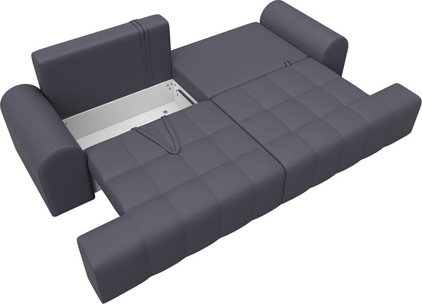 Изображение товара Диван Лига Диванов Лига-080 / 131123 (экокожа Grifon 15 серый)